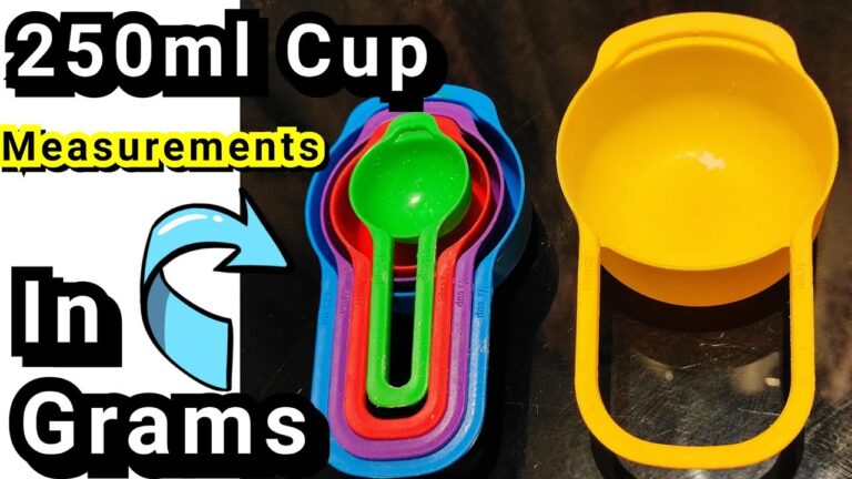 How Many Cups Is 250 Ml – The Dizaldo Blog!