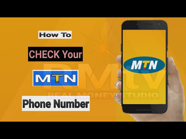 how to get my number on mtn code