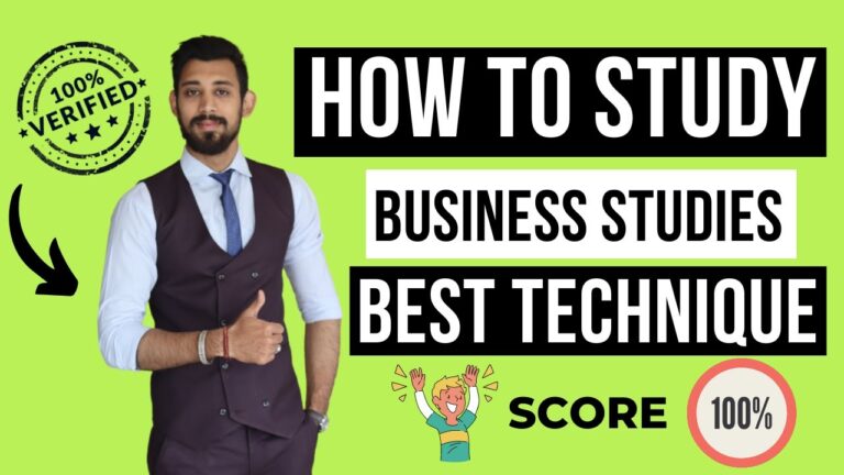 ≫ How To Study Business Studies Grade 12 - The Dizaldo Blog!